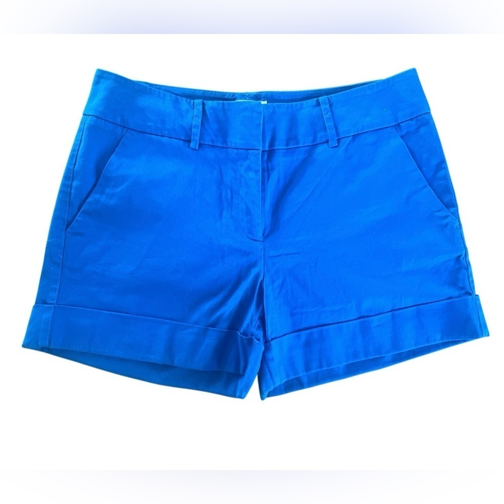 New York & Company Vibrant Blue Women's 🩳Bermudas